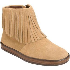 Aerosoles Women's Good Fun Fringe Boots SZ 6.5